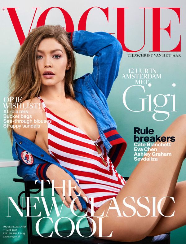 Supermodel Gigi Hadid Vogue covershoot at Villa Nicola
